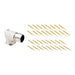 MA5RAP1701-KIT by Amphenol Sine Systems Corp - CONNECTOR RECPT MALE 17POS GOLD CRIMP