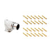 MA7RAE1201S-KIT by Amphenol Sine Systems Corp - CONNECTOR RECPT FMALE 12POS GOLD CRIMP