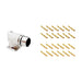 MA7RAE1202S-KIT by Amphenol Sine Systems Corp - CONNECTOR RECPT FMALE 12POS GOLD CRIMP