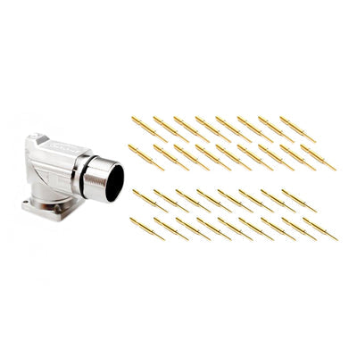 MA7RAE1702-KIT by Amphenol Sine Systems Corp - CONNECTOR RECPT MALE 17POS GOLD CRIMP
