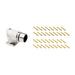MA7RAE1702S-KIT by Amphenol Sine Systems Corp - CONNECTOR RECPT FMALE 17POS GOLD CRIMP