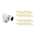 MA7RAP1201-KIT by Amphenol Sine Systems Corp - CONNECTOR RECPT MALE 12POS GOLD CRIMP