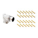 MA7RAP1201S-KIT by Amphenol Sine Systems Corp - CONNECTOR RECPT FMALE 12POS GOLD CRIMP