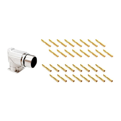 MA7RAP1601S-KIT by Amphenol Sine Systems Corp - CONNECTOR RECPT FMALE 16POS GOLD CRIMP