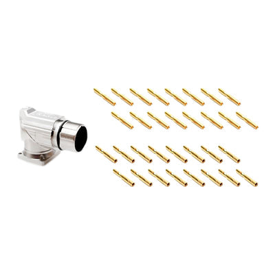 MA7RAP1602S-KIT by Amphenol Sine Systems Corp - CONNECTOR RECPT FMALE 16POS GOLD CRIMP