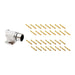 MA7RAP1602S-KIT by Amphenol Sine Systems Corp - CONNECTOR RECPT FMALE 16POS GOLD CRIMP