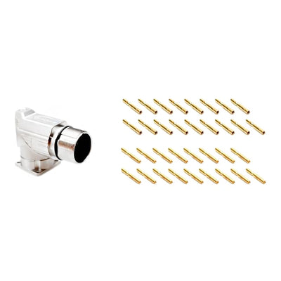 MA7RAP1701S-KIT by Amphenol Sine Systems Corp - CONNECTOR RECPT FMALE 17POS GOLD CRIMP
