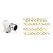MA7RAP1701S-KIT by Amphenol Sine Systems Corp - CONNECTOR RECPT FMALE 17POS GOLD CRIMP