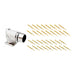 MA7RAP1702-KIT by Amphenol Sine Systems Corp - CONNECTOR RECPT MALE 17POS GOLD CRIMP