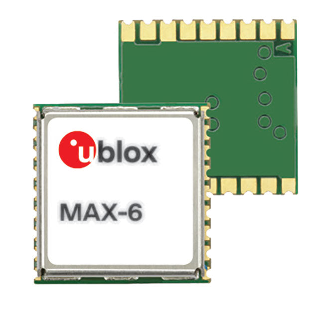 MAX-6G-0-000 by u-blox - RF RECEIVER GPS 10SMD