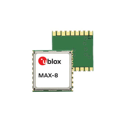 MAX-8C-0 by u-blox - RF RX GLONASS/GNSS/GPS 1.575GHZ