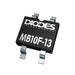 MB10F-13 by Diodes Incorporated - BRIDGE RECT 1PHASE 1KV 800MA MBF