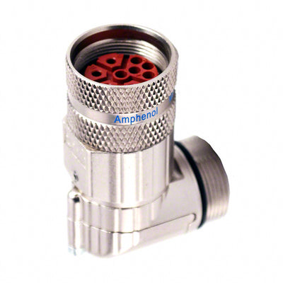 MB1EJN0900 by Amphenol Sine Systems Corp - CONNECTOR PLG HSG FMALE 9PS INLINE RA