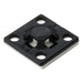 MB2.5A0M4 by HellermannTyton - CABLE TIE HLDR QUAD ADH BLACK