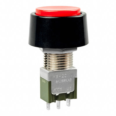 MB2011SB1W01-4C-A by NKK Switches - PUSH SWITCH BUTTON SPDT 6A 125V