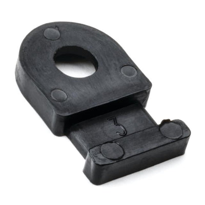 MB20M4 by HellermannTyton - CABLE TIE HLDR SGL SCREW #8 BLK