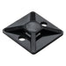 MB30C2 by HellermannTyton - CABLE TIE HLDR QUAD SCREW #4 BLK