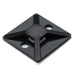 MB3A0A2H4 by HellermannTyton - CABLE TIE HLDR QUAD ADH BLACK