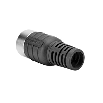 MB4FSR-B17 by Amphenol Sine Systems Corp - CONNECTOR BOOT BLACK 17MM DIAM