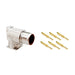 MB5RJN0601-KIT by Amphenol Sine Systems Corp - CONNECTOR RECPT MALE 6POS GOLD CRIMP