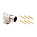 MB5RJN0602-KIT by Amphenol Sine Systems Corp - CONNECTOR RECPT MALE 6POS GOLD CRIMP