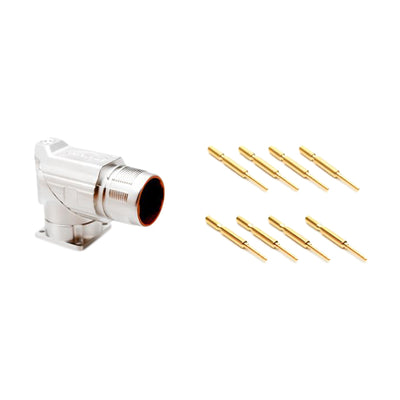 MB5RJN0801-KIT by Amphenol Sine Systems Corp - CONNECTOR RECPT MALE 8POS GOLD CRIMP