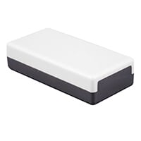 MB105025 by Hammond Manufacturing - BOX PLAS GRAY 3.937""L X 1.969""W