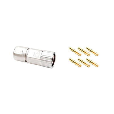 MB7CKN0600-S3-KIT by Amphenol Sine Systems Corp - CONNECTOR PLUG FMALE 6POS GOLD CRIMP
