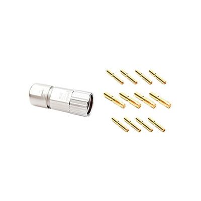 MB7CKN0800-S2-KIT by Amphenol Sine Systems Corp - CONNECTOR PLUG FMALE 8POS GOLD CRIMP