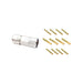 MB7CKN0800-S2-KIT by Amphenol Sine Systems Corp - CONNECTOR PLUG FMALE 8POS GOLD CRIMP