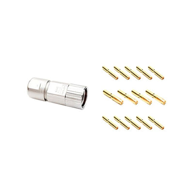 MB7CKN0900-S3-KIT by Amphenol Sine Systems Corp - CONNECTOR PLUG FMALE 9POS GOLD CRIMP