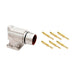 MB7RJN0601-KIT by Amphenol Sine Systems Corp - CONNECTOR RECPT MALE 6POS GOLD CRIMP