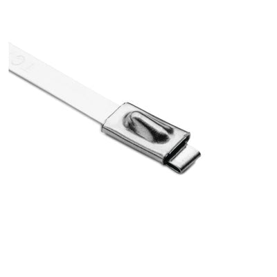 MBT20S by HellermannTyton - CABLE TIE LOCKING SIL 200LB 1.709