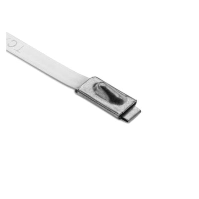 MBT27S by HellermannTyton - CABLE TIE LOCKING SIL 200LB 2.234