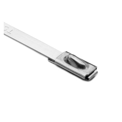 MBT5S-S by HellermannTyton - CABLE TIE LOCKING SILVER 200LBS 5