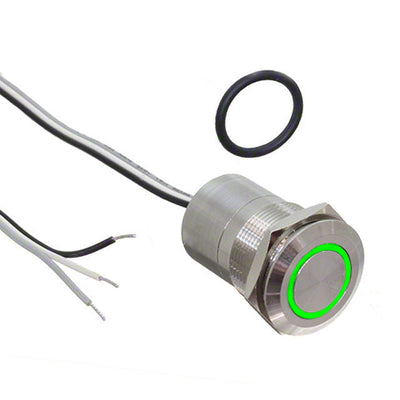 MC22MCSGR by Bulgin - SW CAPACITIVE SPST-NC 10MA 12V