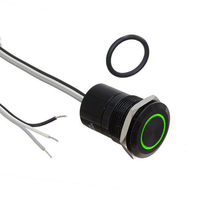 MC22LOBGR by Bulgin - SW CAPACITIVE SPST-NO 10MA 12V