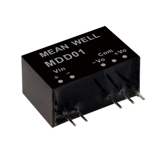 MDD01N-09 by MEAN WELL USA Inc. - DC DC CONVERTER +/-9V 1W