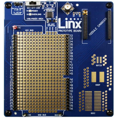 MDEV-PROTO by Linx Technologies Inc. - DEV KIT TRM 900 TT PROTO BOARD