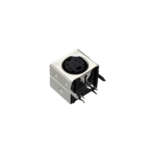 MDJ-004-FS by Adam Tech - CONNECTOR JACK FMALE MINI DIN 4P SLDR