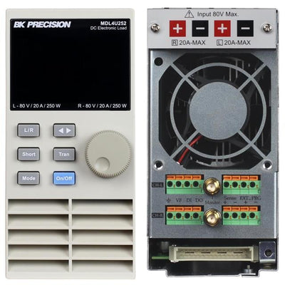 MDL4U252 by B&K Precision - 80V/20A/250W 2 CH DC LOAD MODULE
