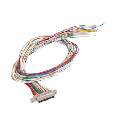 MDLM-31P6PS18B-F222 by ITT Cannon, LLC - CONNECTOR MICRO-D PLUG 31POS 18IN WIR