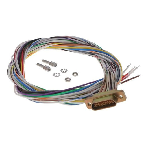 MDM-21SH003P by ITT Cannon, LLC - CABLE ASY D TO WIRE 21P 457.2MM