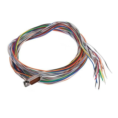 MDM-21SH006F-A174 by ITT Cannon, LLC - CABLE ASY D TO WIRE 21P 914.4MM