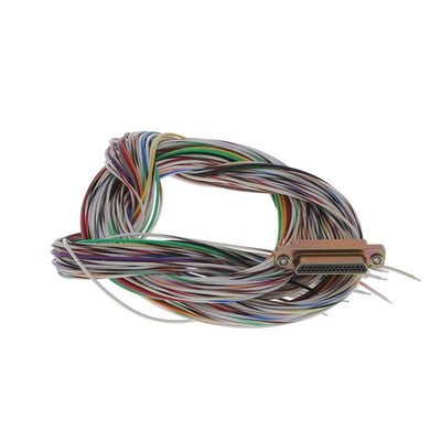 MDM-31PH006F-F222 by ITT Cannon, LLC - CABLE ASY D TO WIRE 31P 914.4MM