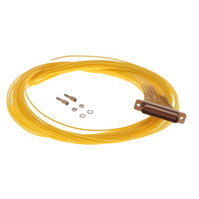 MDM-37SH001M7 by ITT Cannon, LLC - MDM 37 S WIRED - 18"" YELLOW