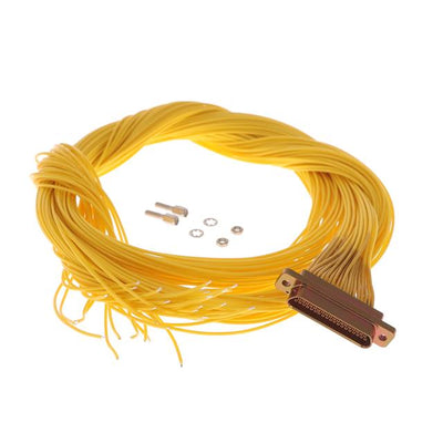 MDM-37SH011P by ITT Cannon, LLC - MICRO 37C S 36"" YEL JACKP