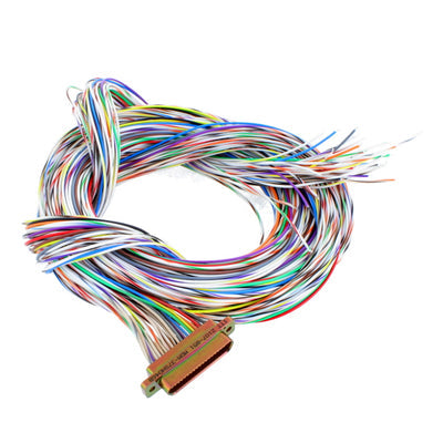 MDM-37SH046B by ITT Cannon, LLC - CABLE ASSY D TO WIRE 37P 1.83M