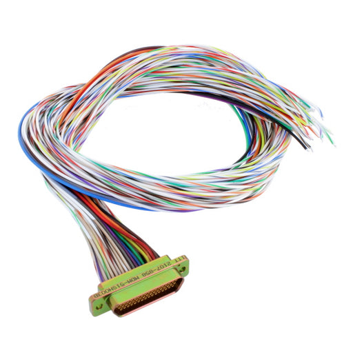 MDM-51SH003B by ITT Cannon, LLC - CABLE ASY D TO WIRE 51P 457.2MM