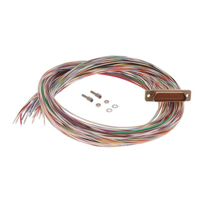 MDM-51SH003M7 by ITT Cannon, LLC - CABLE ASY D TO WIRE 51P 457.2MM
